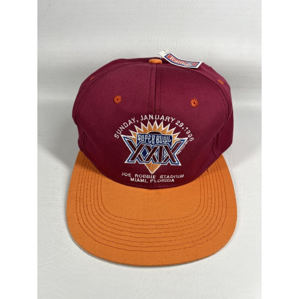 Super Bowl XXIX 29 Vintage 1995 Hat / Cap Team NFL New Era Pro Model